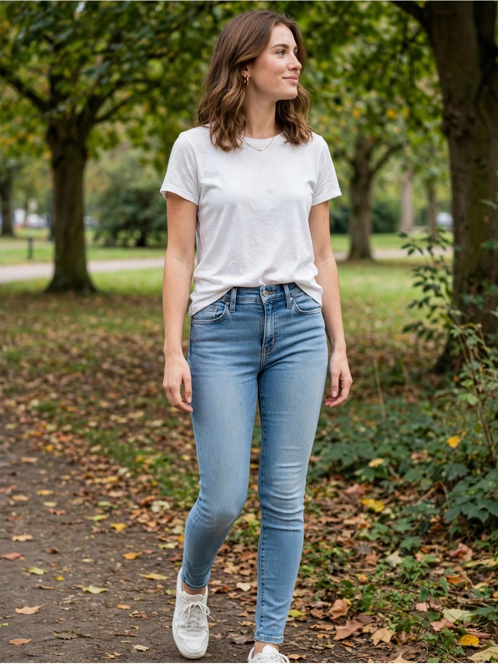 Express Light Blue High-Rise Skinny Jeans for Women